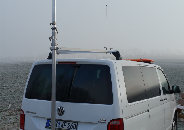 MSL Teleskopmaste Rundmast für GPS Messungen