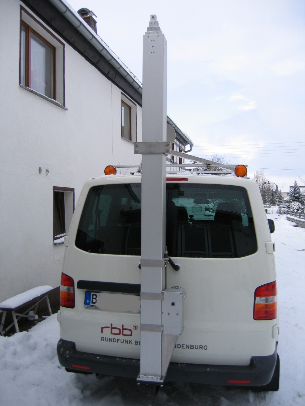 Technische Darstellung MSL Kurbelmast